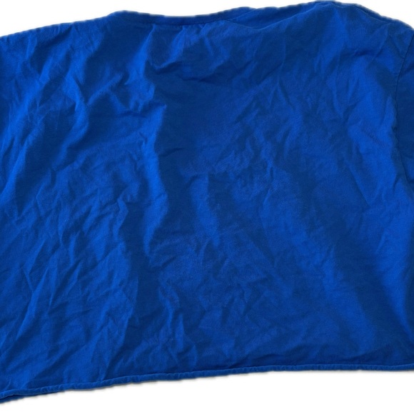 Alphalete Women’s Crop Blue T-Shirt - Picture 2 of 2